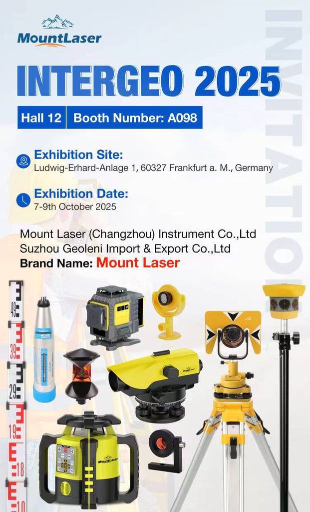 Mount Laser at INTERGEO 2025 in Frankfurt