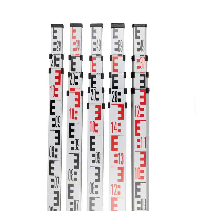 How do Aluminum Leveling Staff cope with the challenges of water, dust and impact on construction sites?