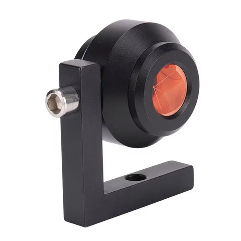 MP110D Mini Prism - Double-Side L Bar Monitoring Prism with Copper/Silver Coating, 25.4mm Diameter, Anodized Aluminum Body
