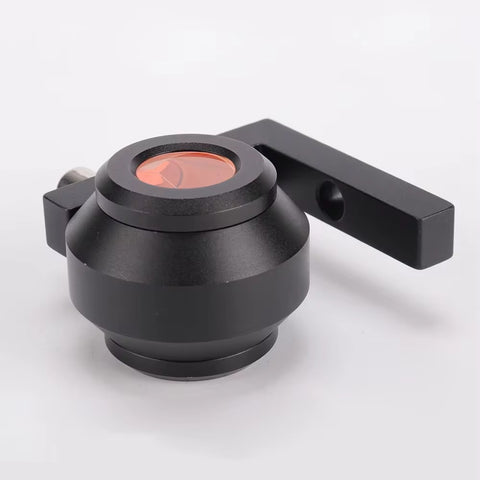 MP110D Mini Prism - Double-Side L Bar Monitoring Prism with Copper/Silver Coating, 25.4mm Diameter, Anodized Aluminum Body