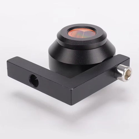MP110D Mini Prism - Double-Side L Bar Monitoring Prism with Copper/Silver Coating, 25.4mm Diameter, Anodized Aluminum Body